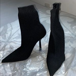 Zara Pointed Sock Boots